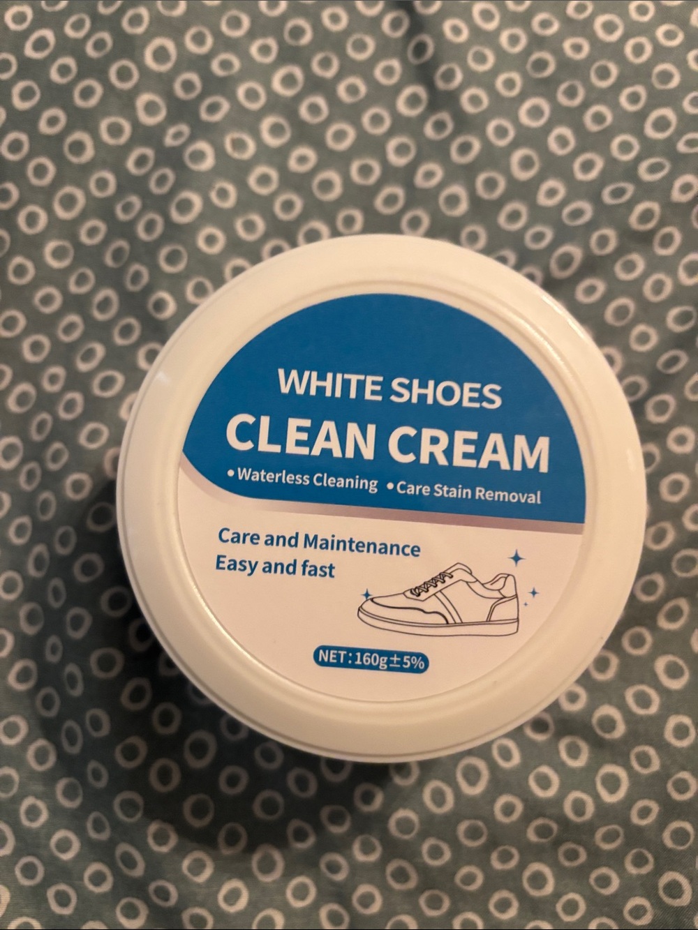 White Shoes Clean Cream - Shoe Cleaning Cream (Blue & White)
